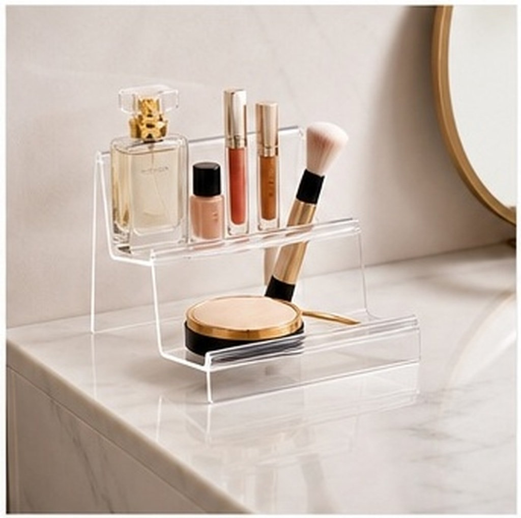 Clear Acrylic Book Stand Holder - Espositore Portafogli in Acrilico Trasparente a