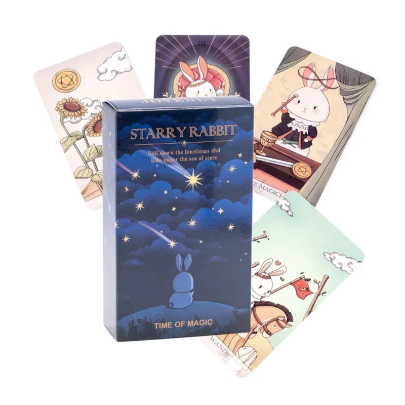 Tarot Deck With Guidebook - Carte dei tarocchi del coniglio stellato