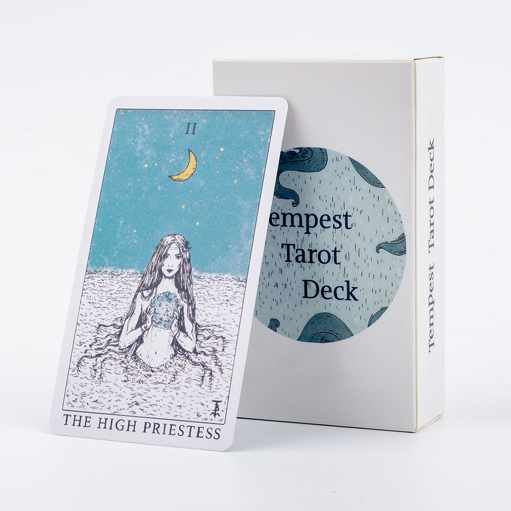 Tarot Deck With Guidebook - Mazzo di tarocchi Tempest a tema